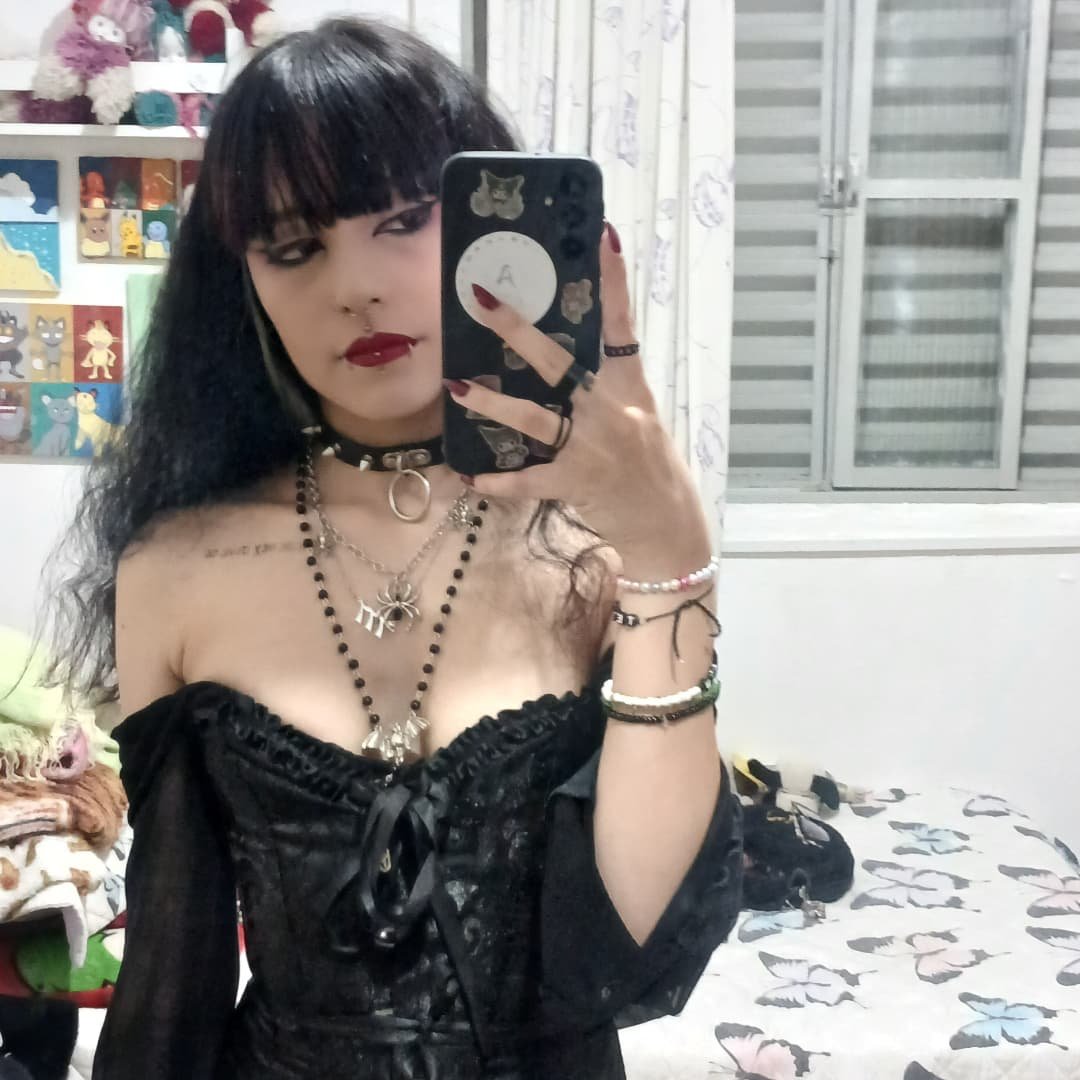 19 Goth clown latina exposed by her cuck bf #Ec65GU99