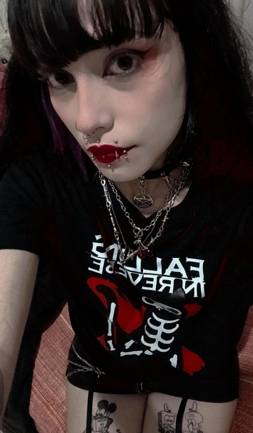 19 Goth clown latina exposed by her cuck bf #O4GKrIs3