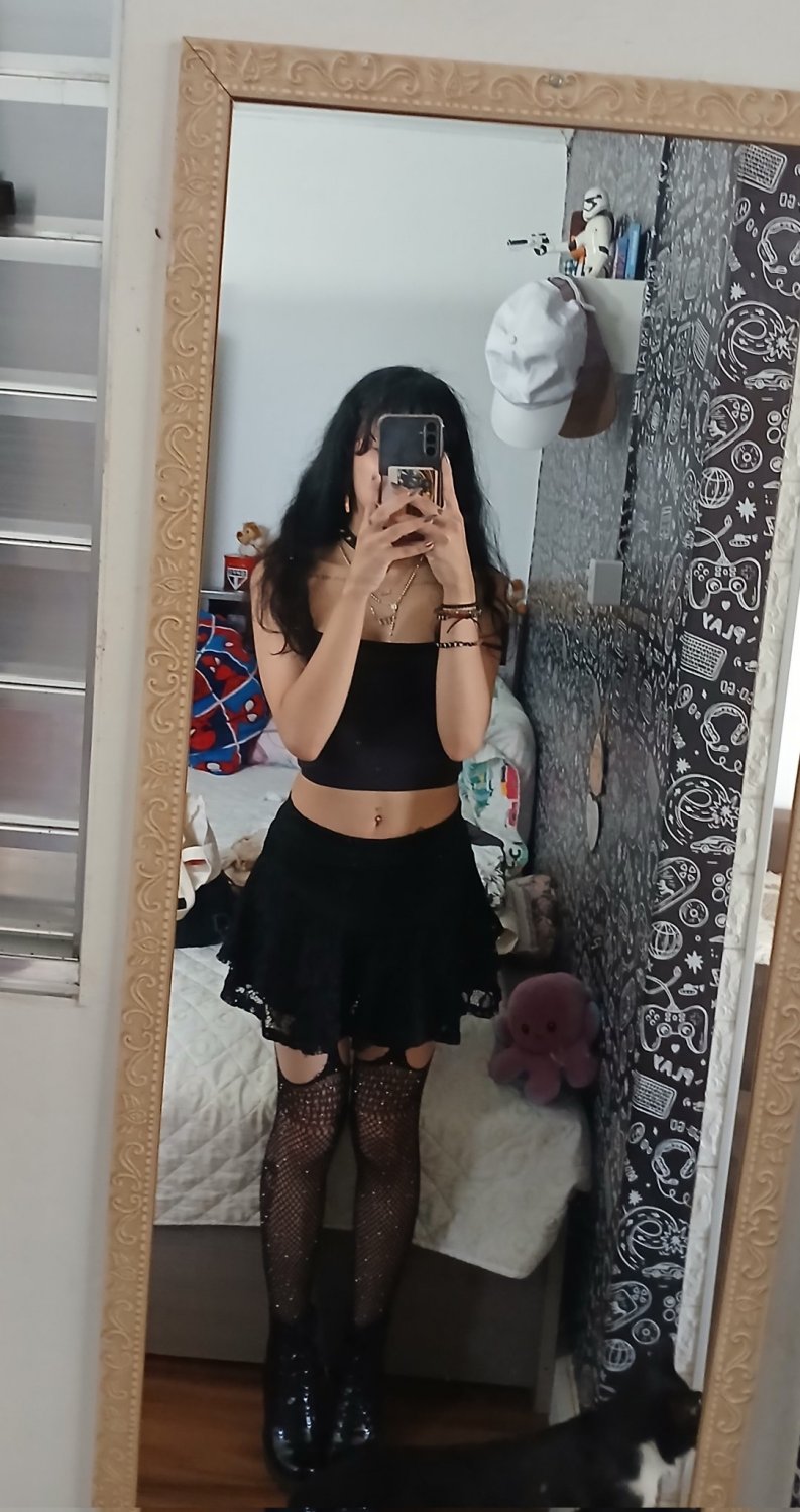 19 Goth clown latina exposed by her cuck bf #ZnKa0Yo8