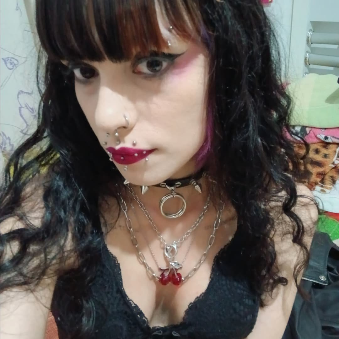 19 Goth clown latina exposed by her cuck bf #wAC8yykc