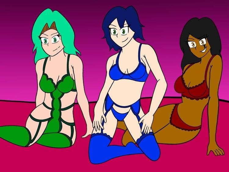 My OC's-Kayla with her friends Collab Tribute SOP ft,TheStragerMan & WPunkinW #yqR6WGkO